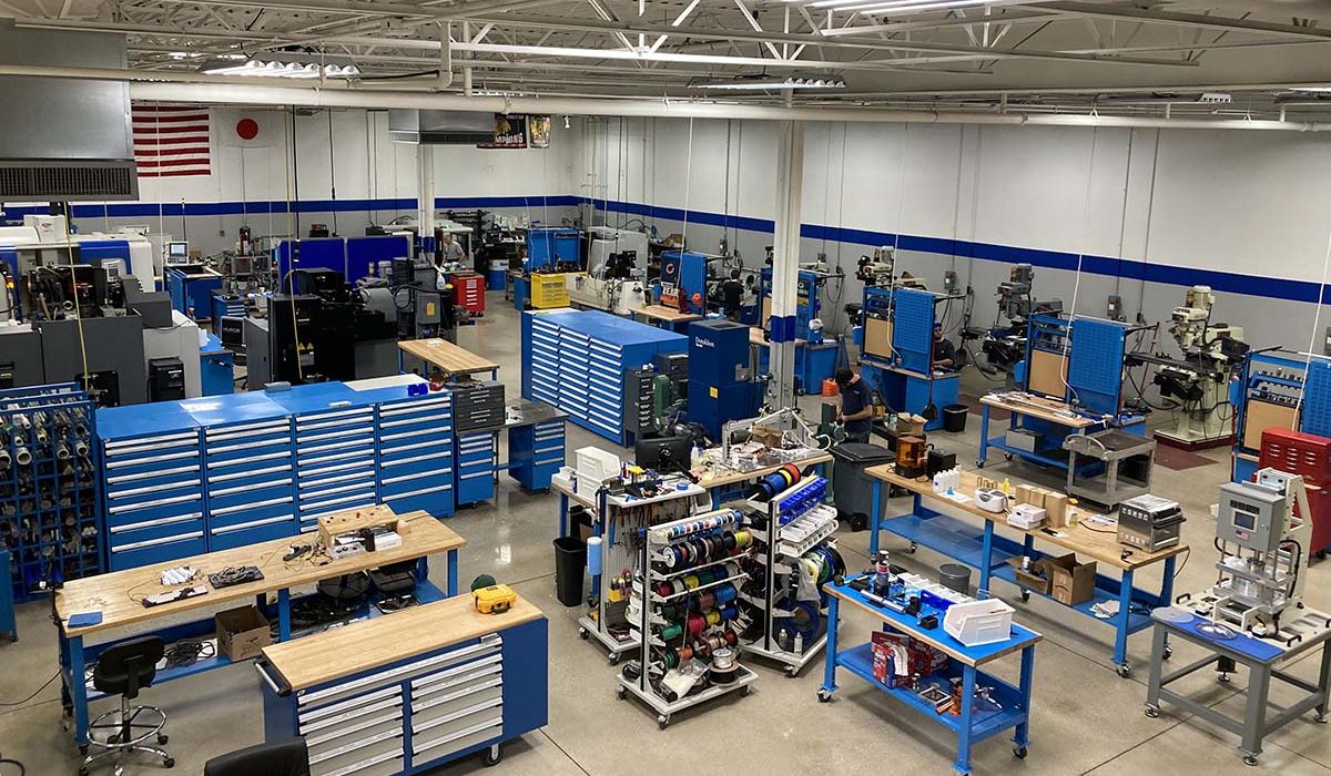 A snapshot of our facility showcasing our equipment and capabilities